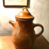 Mallet pottery teapot in Puisaye stoneware