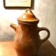 Mallet pottery teapot in Puisaye stoneware