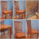 4 chaises cannées style Louis XV années 50