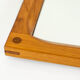 Model No. 165 Teak Mirror by Kai Kristiansen for Aksel Kjersgaard, 1960s