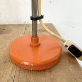 Vintage Orange Table Lamp , 1970s