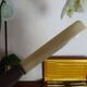 12 Art Deco knives 1930 bone or bakelite sleeves in case