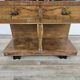 Art Deco dressing table with large mirror