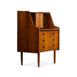 Danish midcentury rosewood secretaire, 1960s