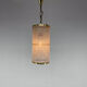 1960s brass & crytal chandelier by Preciosa Glassworks, Czechoslovakia