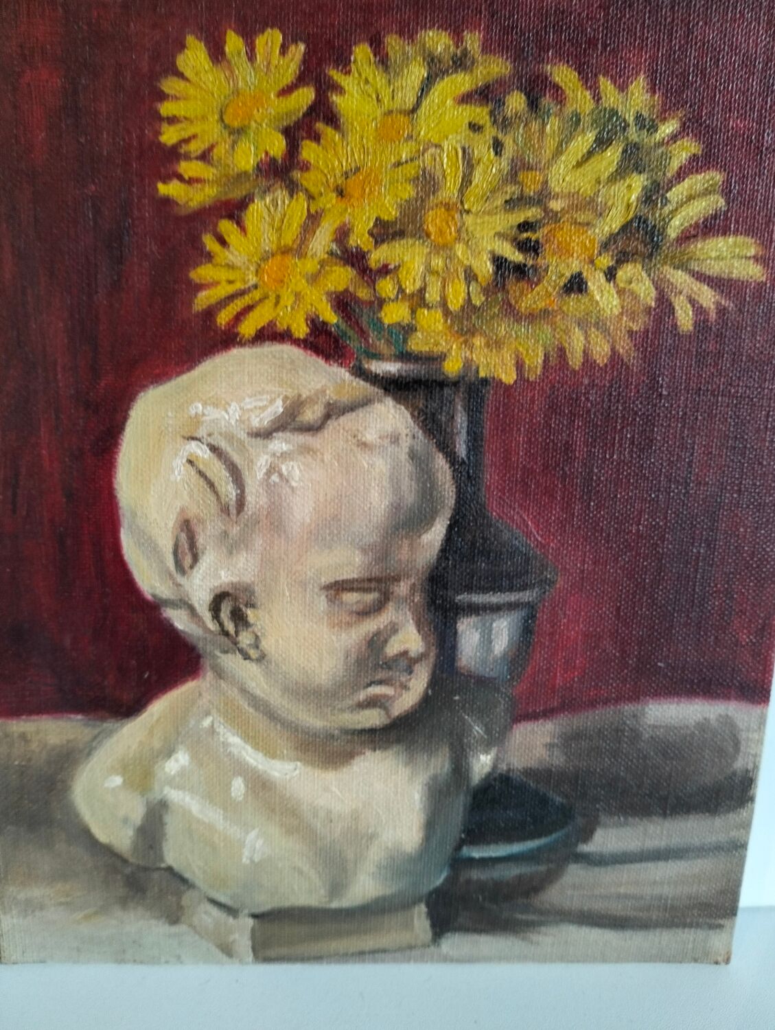 Small still life painting