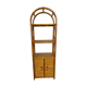Rattan shelf 2 doors