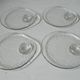 Pukeberg Blown Glass Scandinavian Cockroach Plates