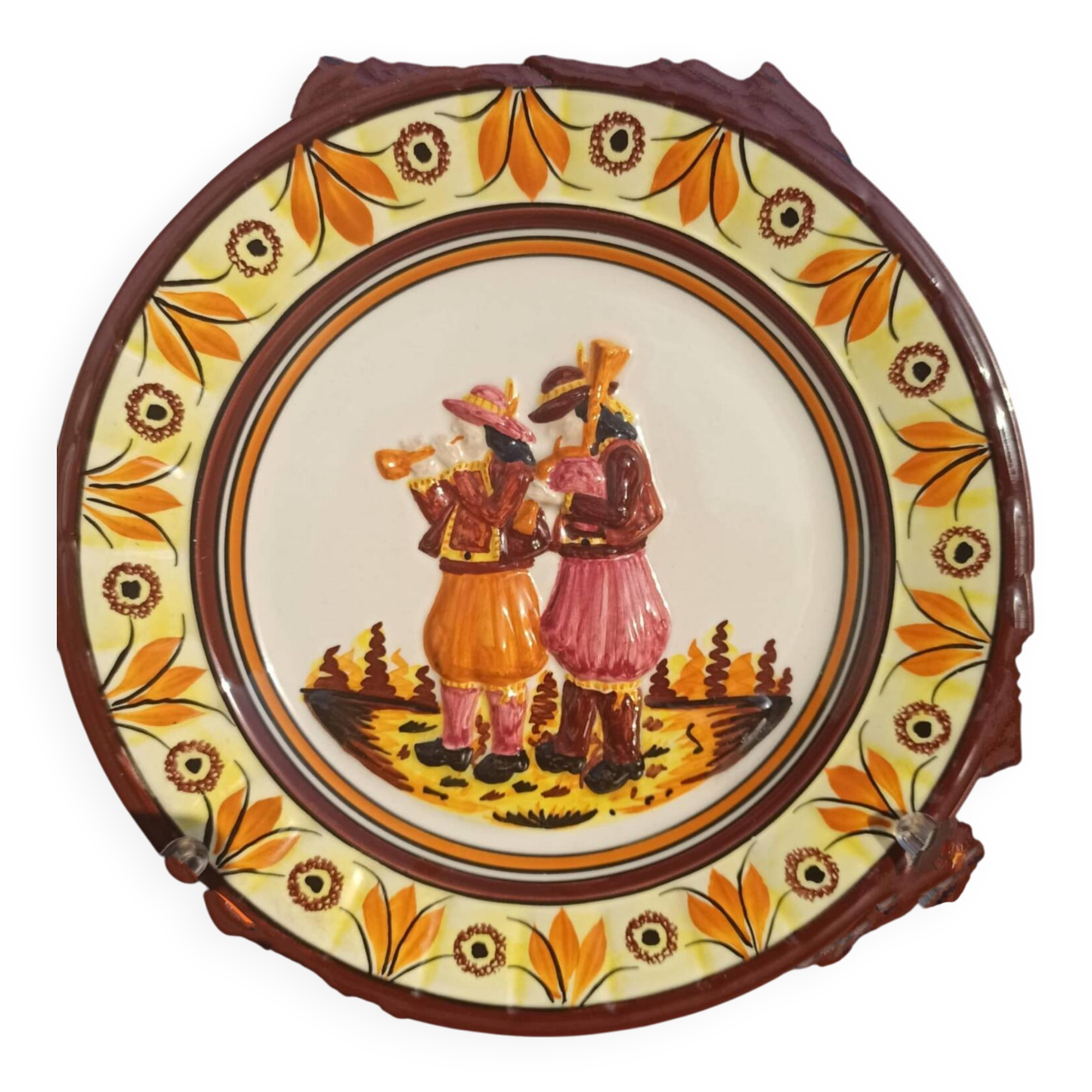 Henriot Quimper plate