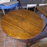 Scandinavian extendable table in rosewood from the 1960s, with 2 extensions.