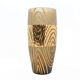 Vase en verre fumé dans le style de Hollywood Regency, Tchécoslovaquie des années 1960