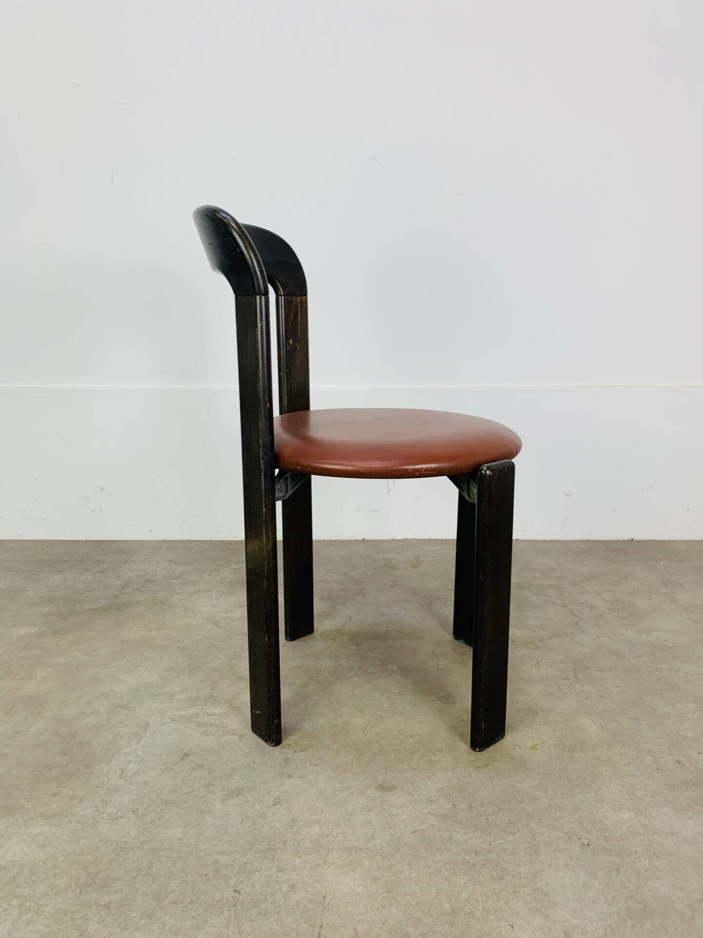 4 Bruno Rey chairs for Dietiker, workshop "Chair from Stein am Rhein"