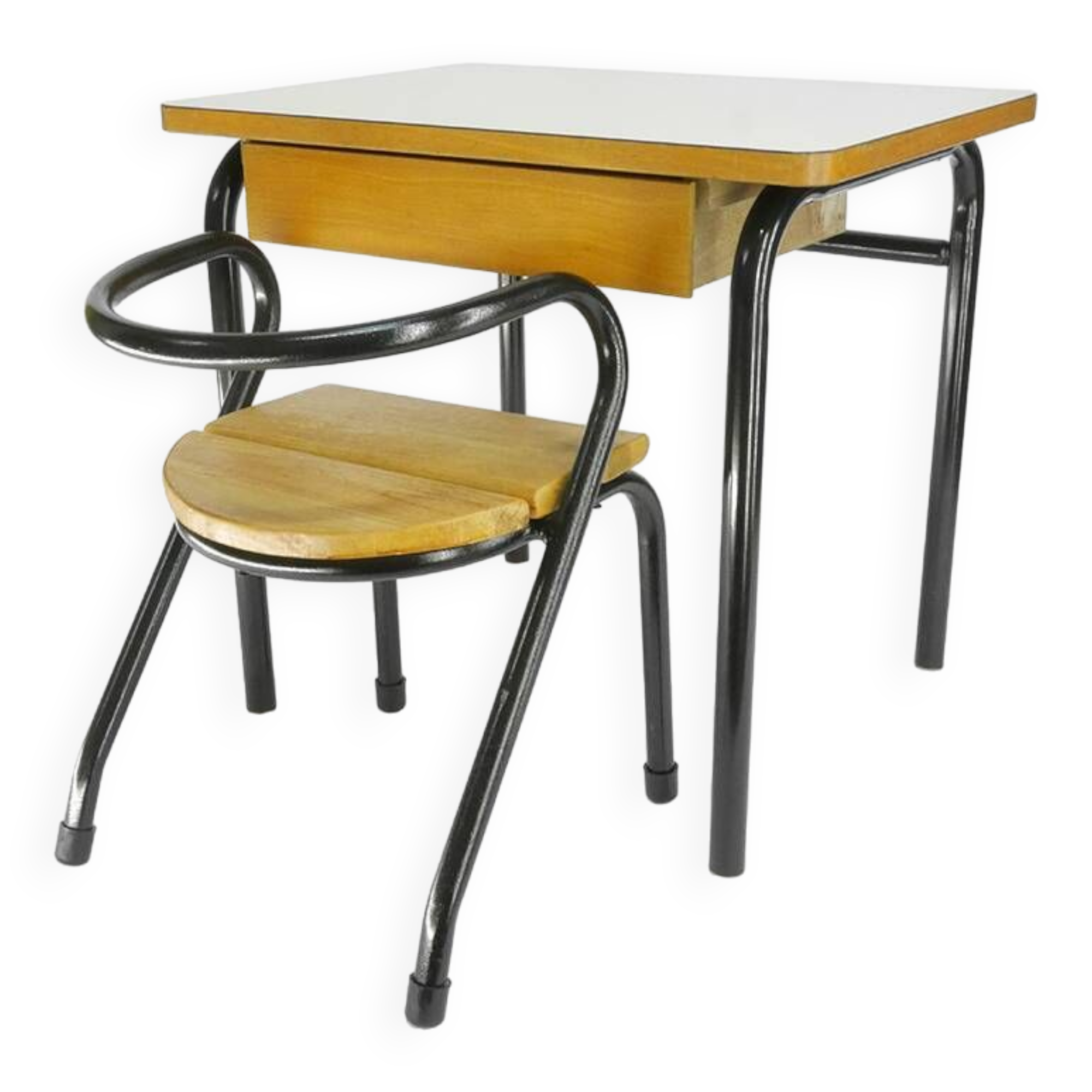 Mullca 300 desk and chair