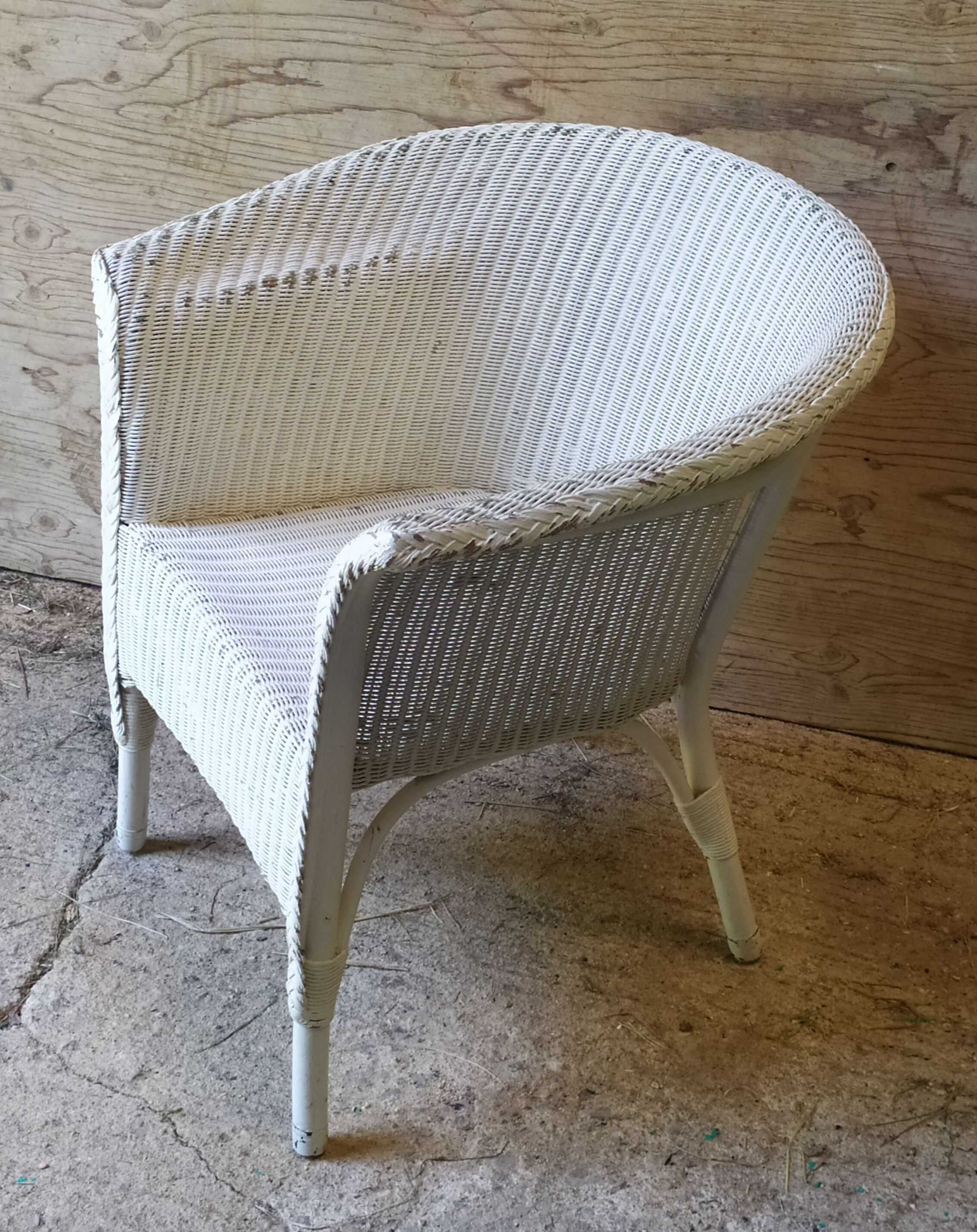 Lloyd Loom armchair