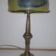 Art Nouveau style lamp 1950 Paris Star Trade Mark and glass paste