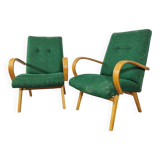 Vintage Armchairs by Jaroslav Smidek, 1960s, Set of 2