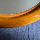 Miroir pomme en rotin & bambou 33x34cm