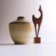 Vase en céramique par Arthur Andersson pour Wallåkra
