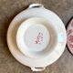 BFK pink ironstone tureen, "Fruits" service