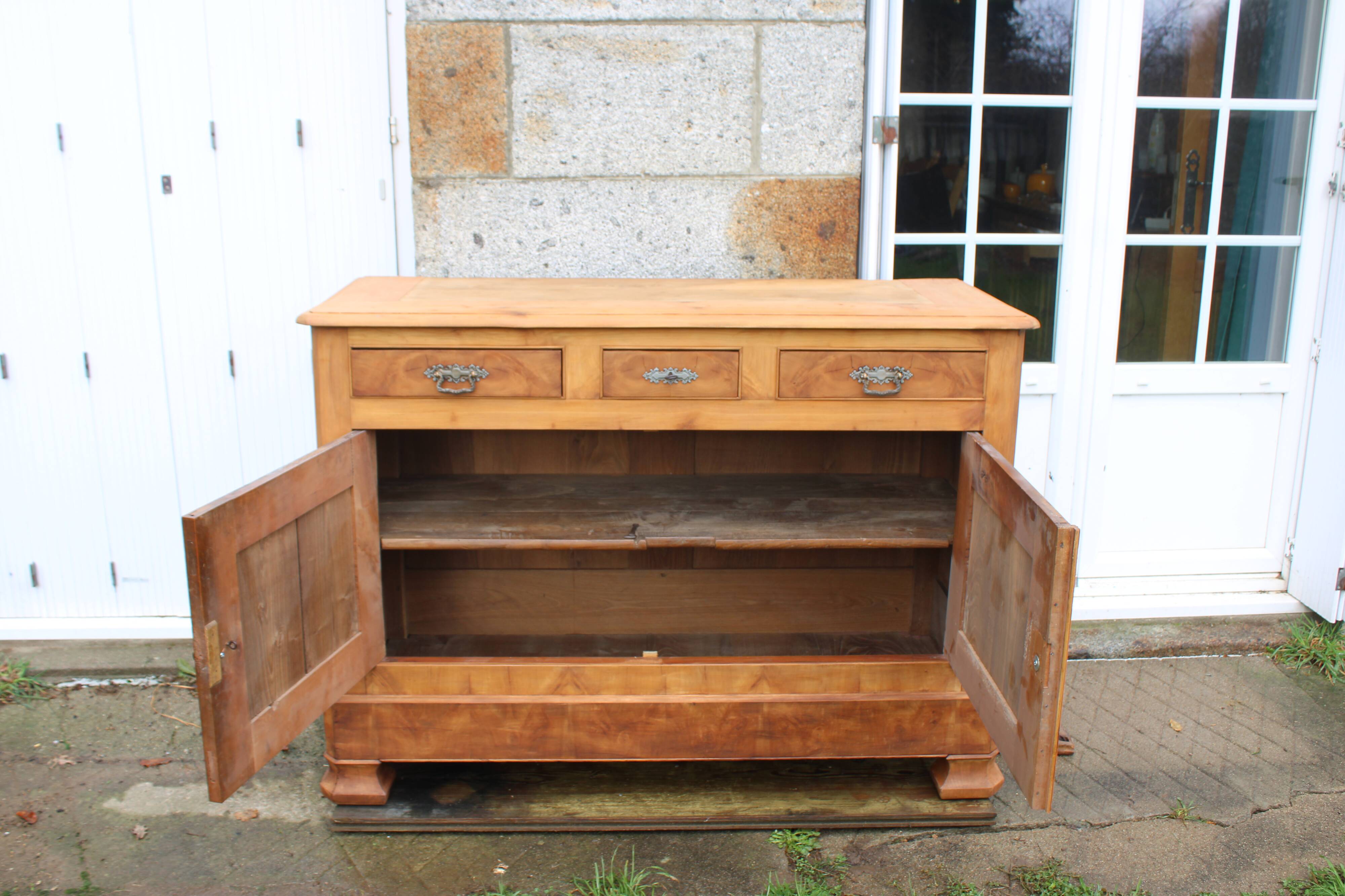 Antique wooden sideboard – Louis Philippe style