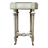 Louis XVI planter in painted wood