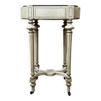 Louis XVI planter in painted wood