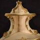 Corner cabinet in lacquered, gilded and painted wood from the 20th century