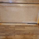 Jacques Blin coffee table in glazed ceramic, oak wood French Riviera 1960 Vintage