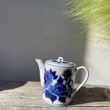Asian blue and white ceramic teapot