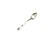 Egyptian table spoon, Art Deco, silver-plated brass, Fraget, Poland, 1920s.