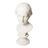 Bust of a woman in marble 43cm Louvre Museum 1445