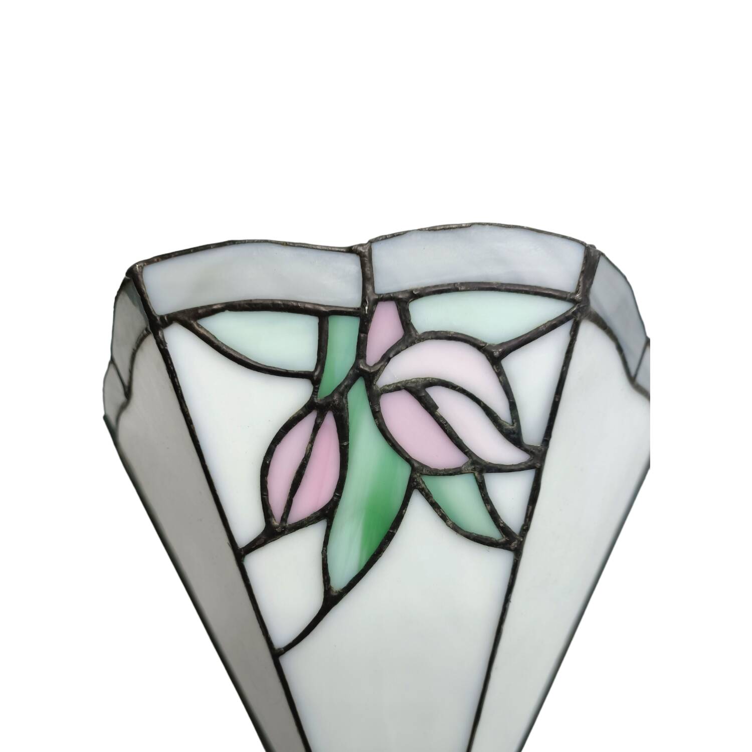 Paire d'appliques murales vintage style Tiffany.