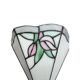 Paire d'appliques murales vintage style Tiffany.