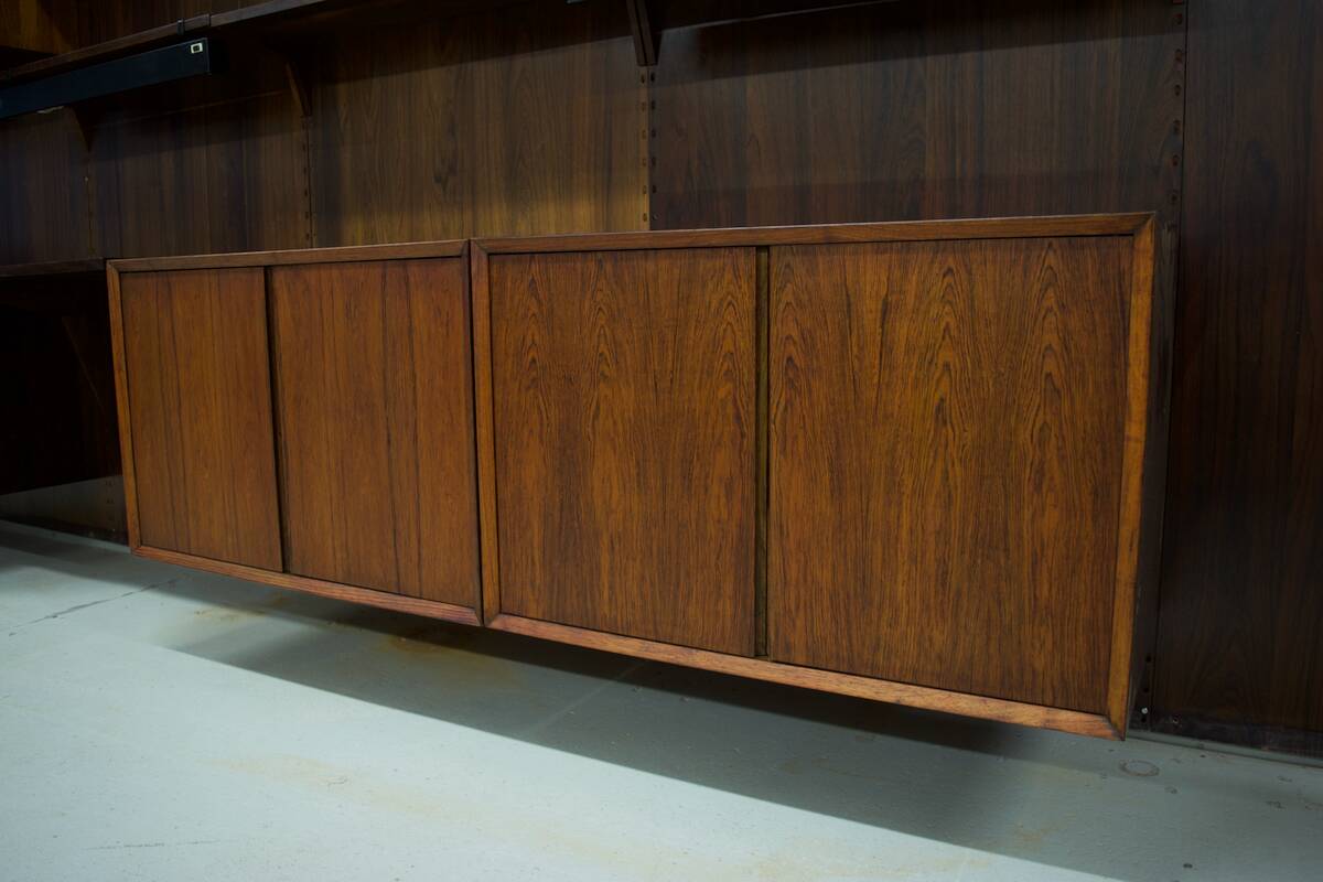 Poul Cadovius Rosewood Wall System