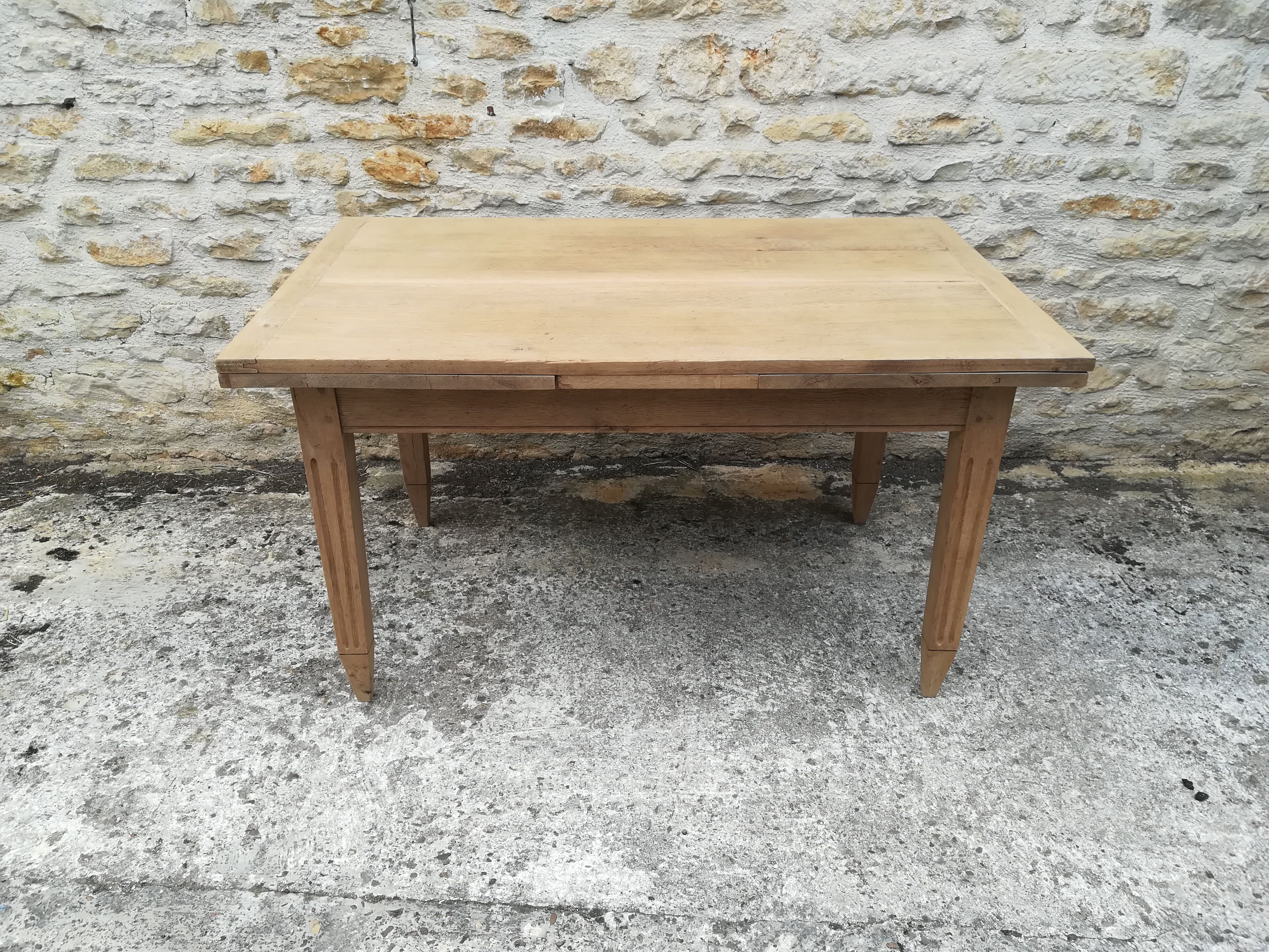 Oak farmhouse table