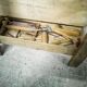 Vintage workbench for enfan