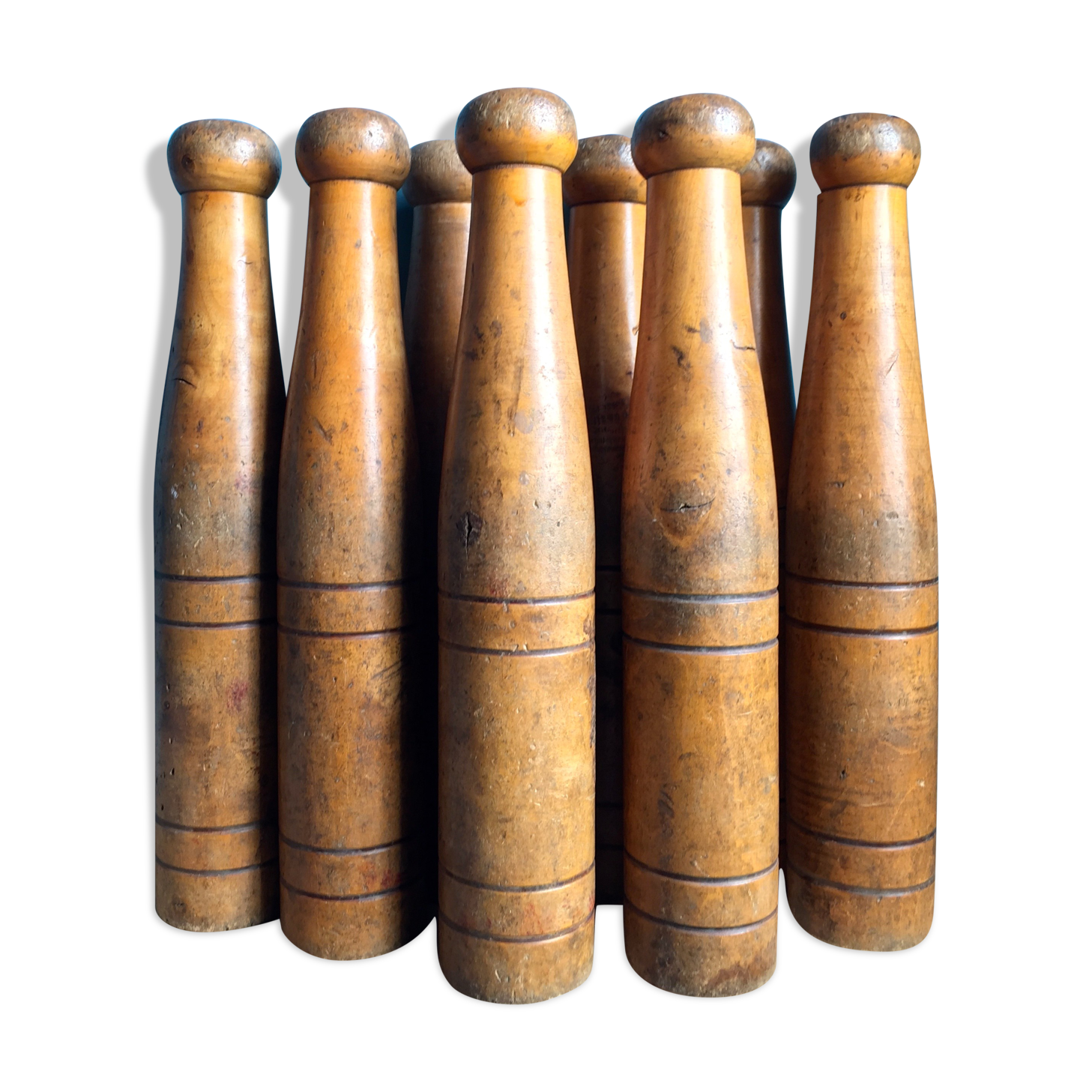 Old wooden keels 19th century French countryside