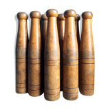 Old wooden keels 19th century French countryside