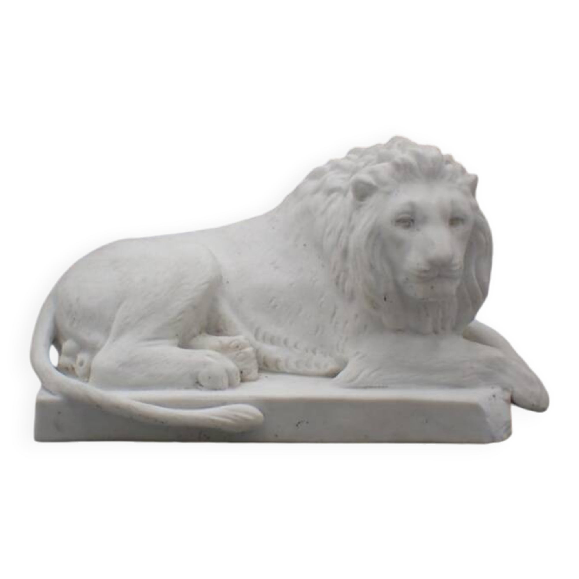 Royal Copenhagen Porcelain Reclining Lion