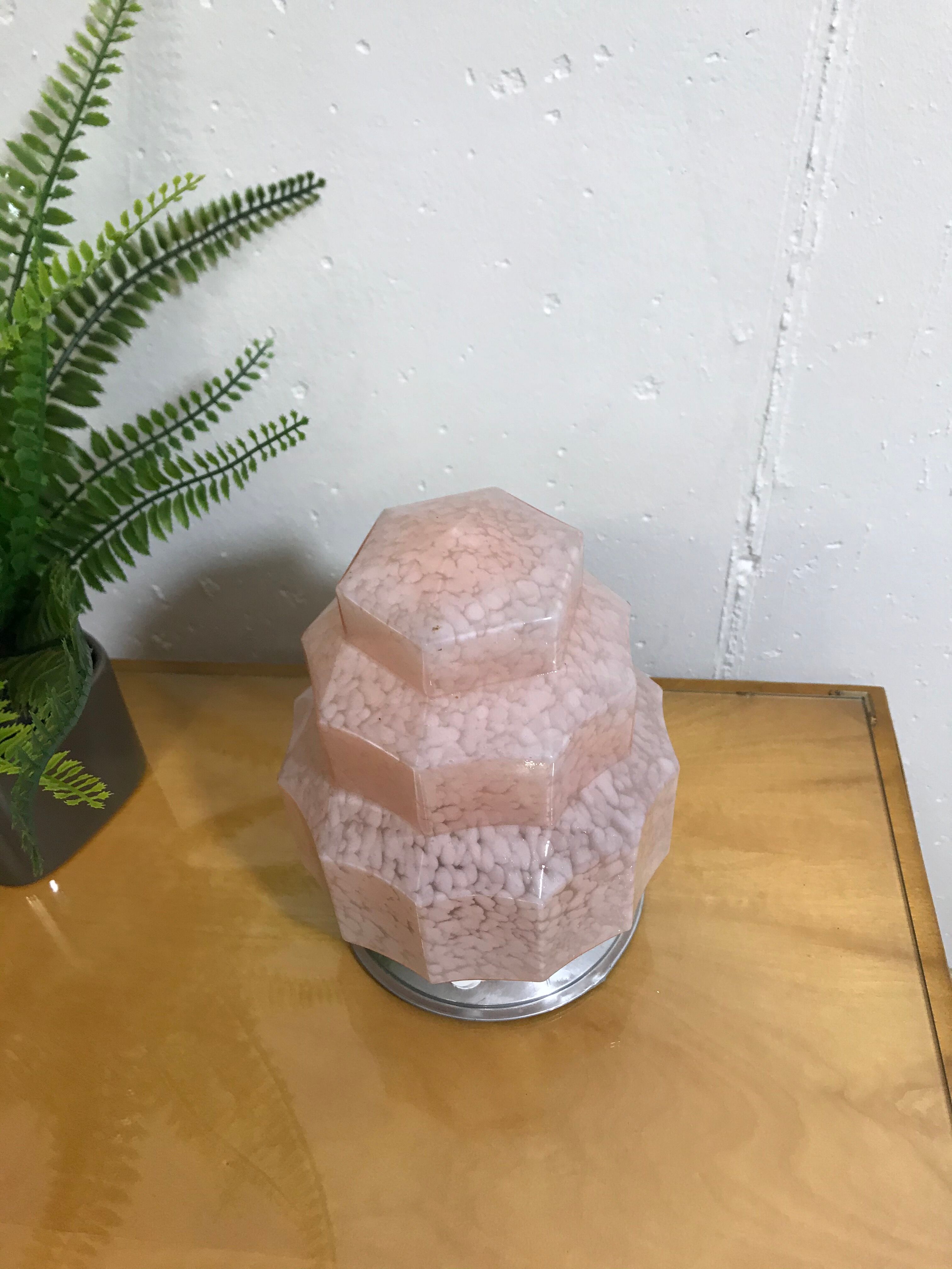 Cathedral lamp to pose art deco