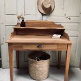 Antique solid oak secretary – gently refurbished