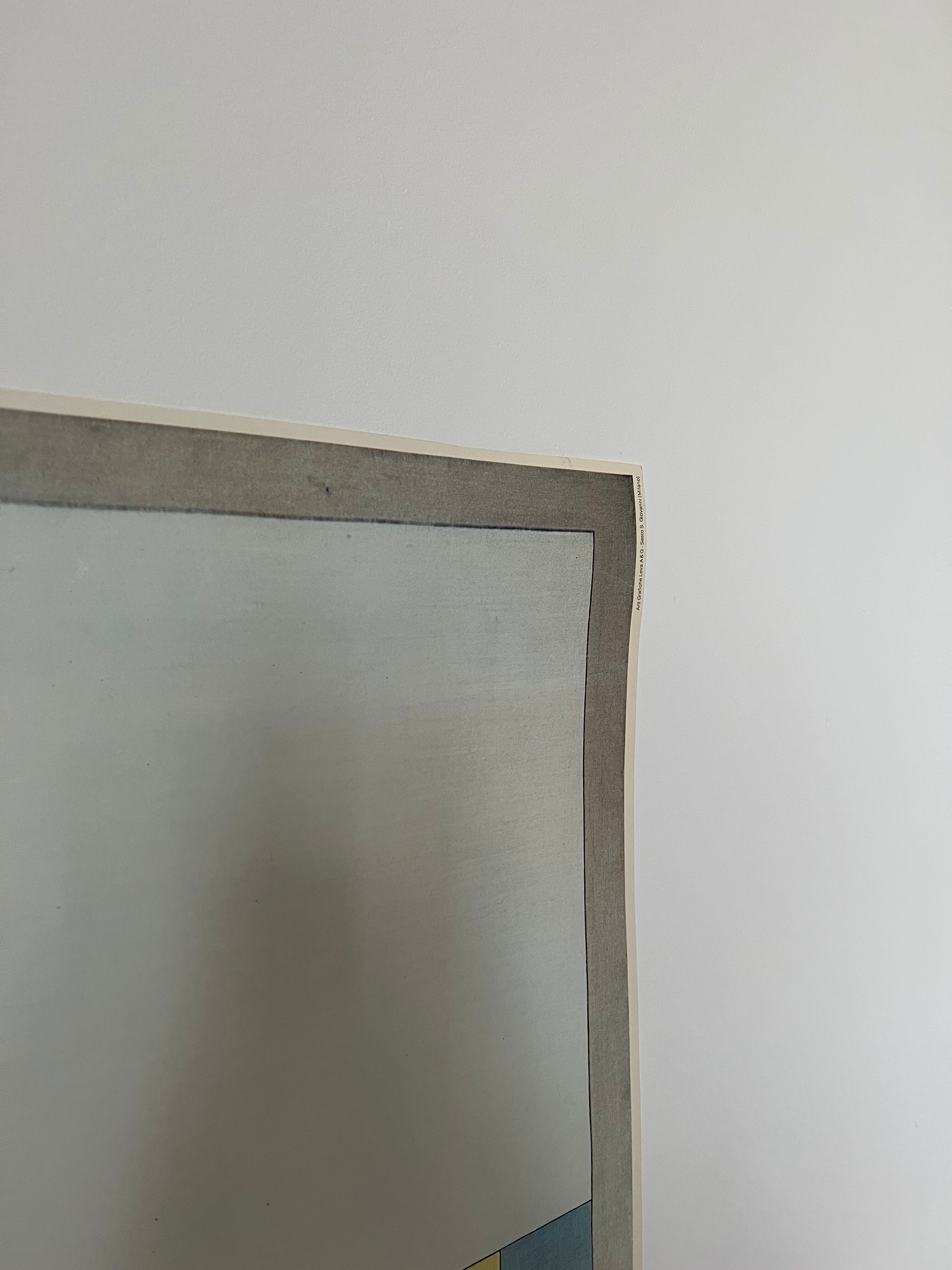 Vintage abstract art poster