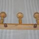 Wall coat rack