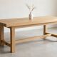 Table en chêne massif 200cm 