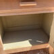 Parisian buffet (jam cupboard) in raw beech / drawer.