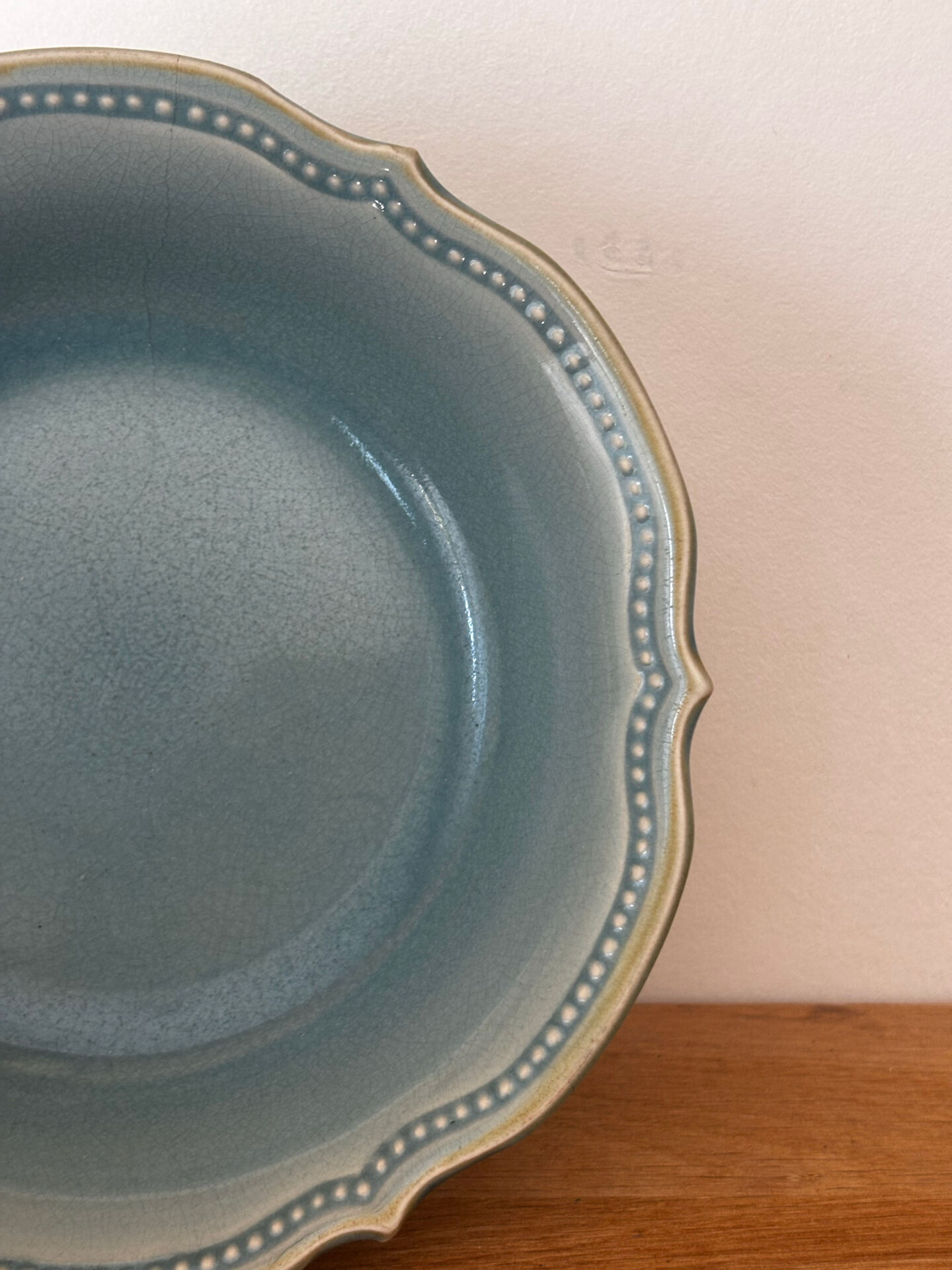 Ensemble assiette plate et bol Geneviève Lethu Mathilde