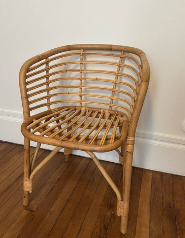 Blend rattan chaise longue by Foersom & Hiort-Lorenzen MDD by Cane-line