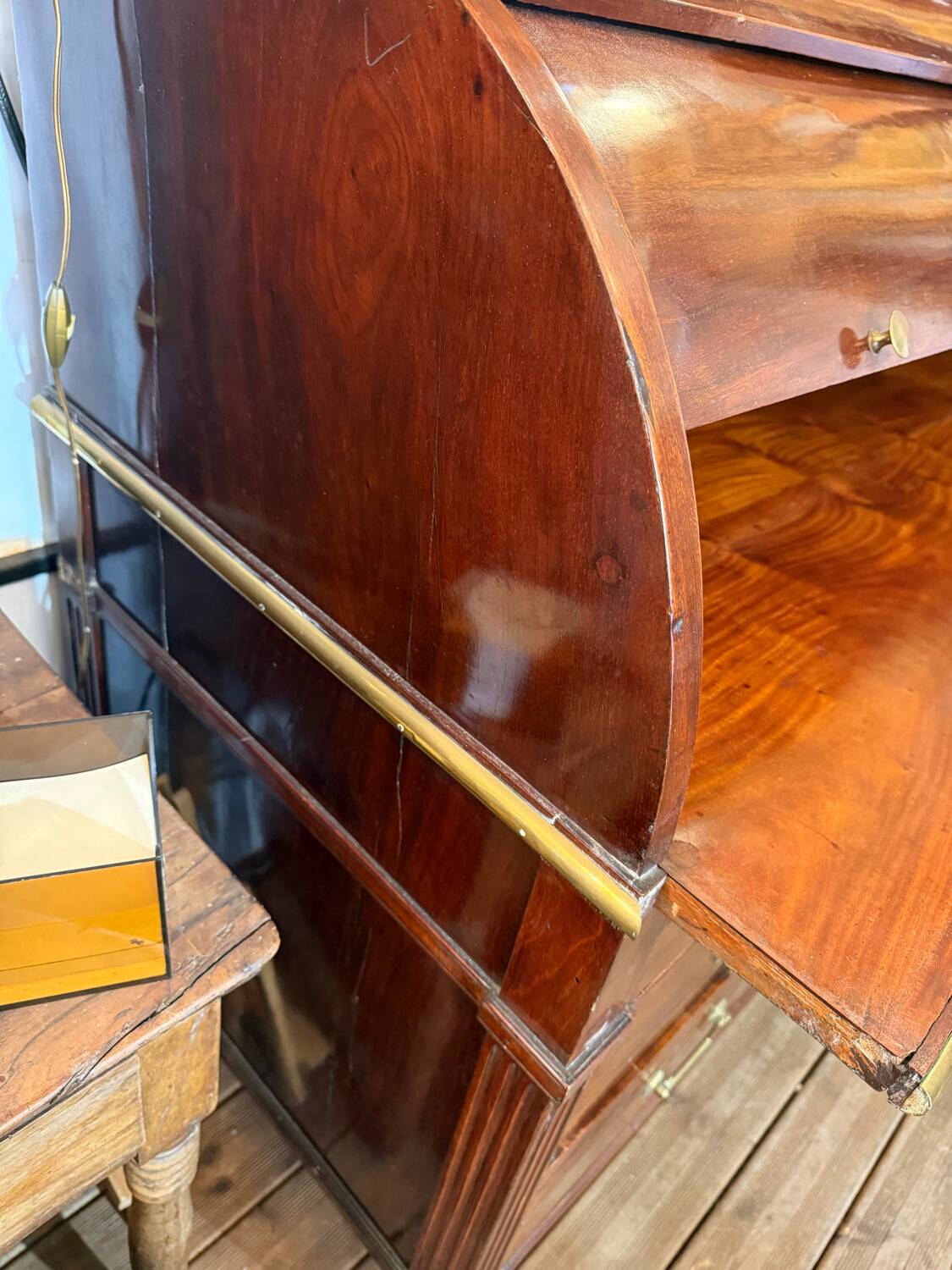 Louis XVI roll-top desk