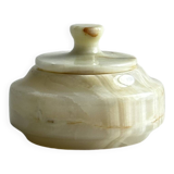 Small onyx jewelry box with lid