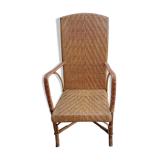 Wicker armchair